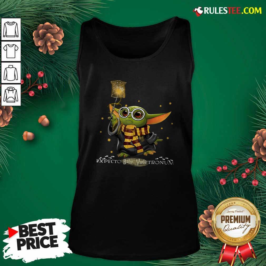 Funny Baby Yoda Expecto Baby Yoda Tronun Harry Potter Shirt - Image 4