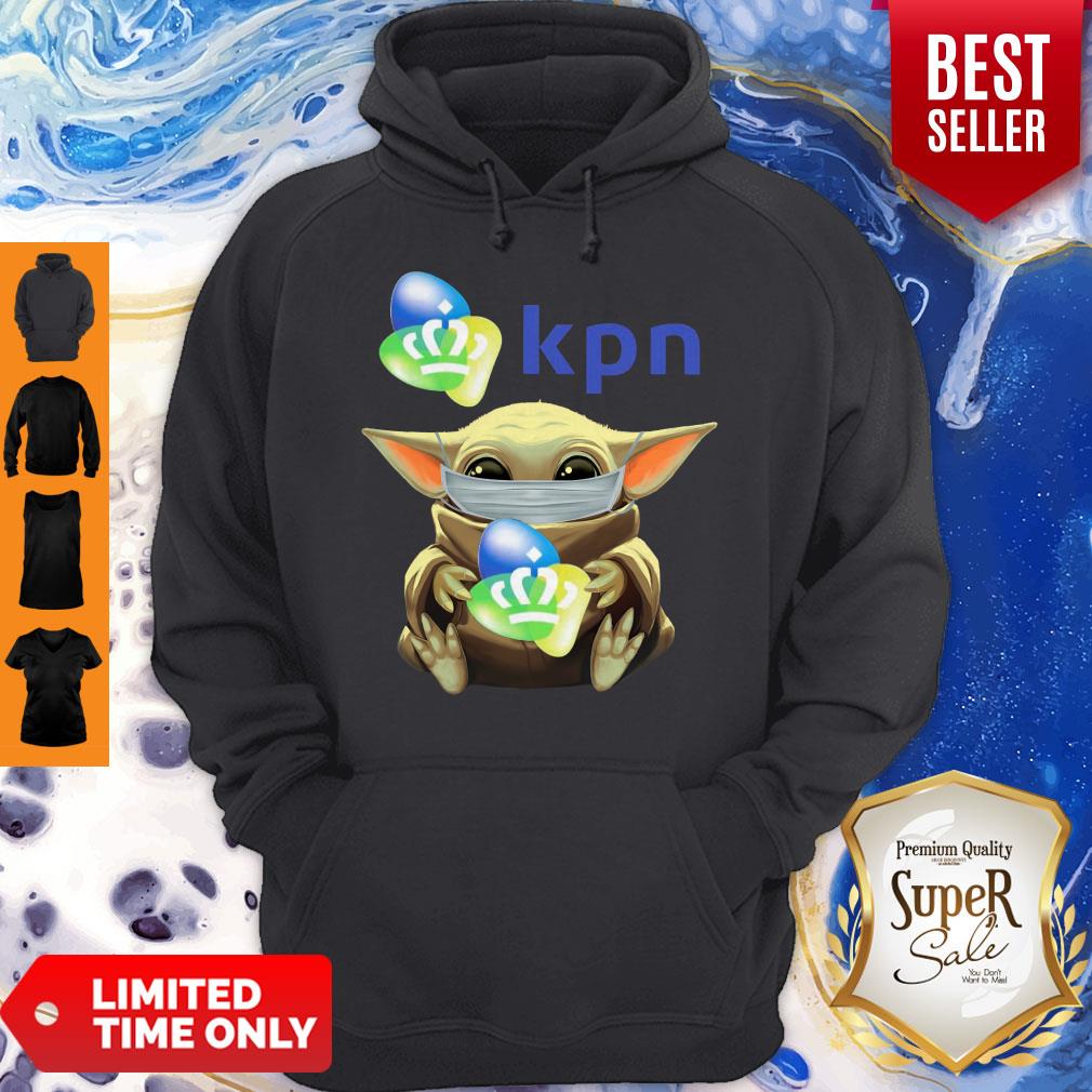 Funny Baby Yoda Mask Hug KPN Shirt - Image 2