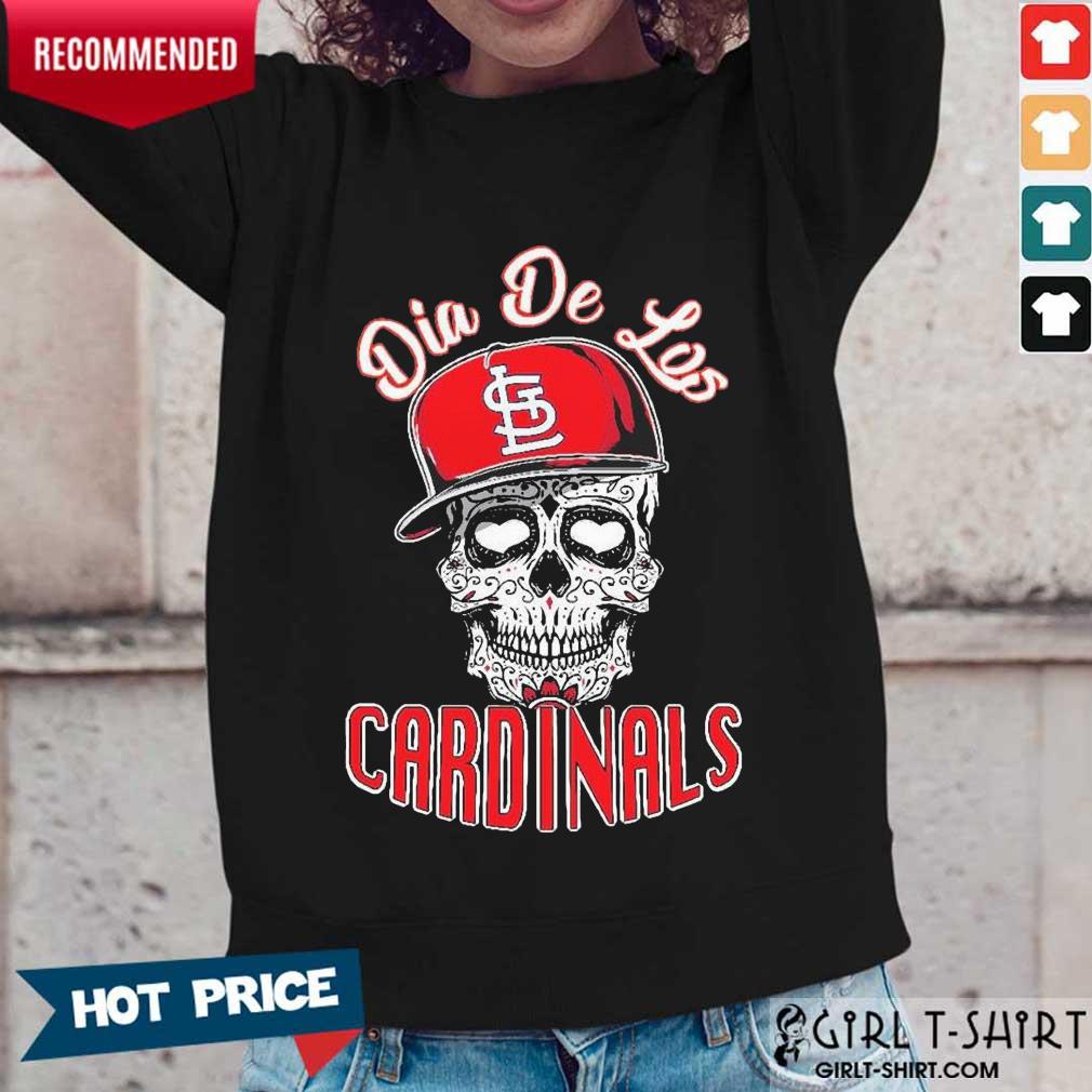 Funny Baseball Sugar Skull Shirt - Image 2
