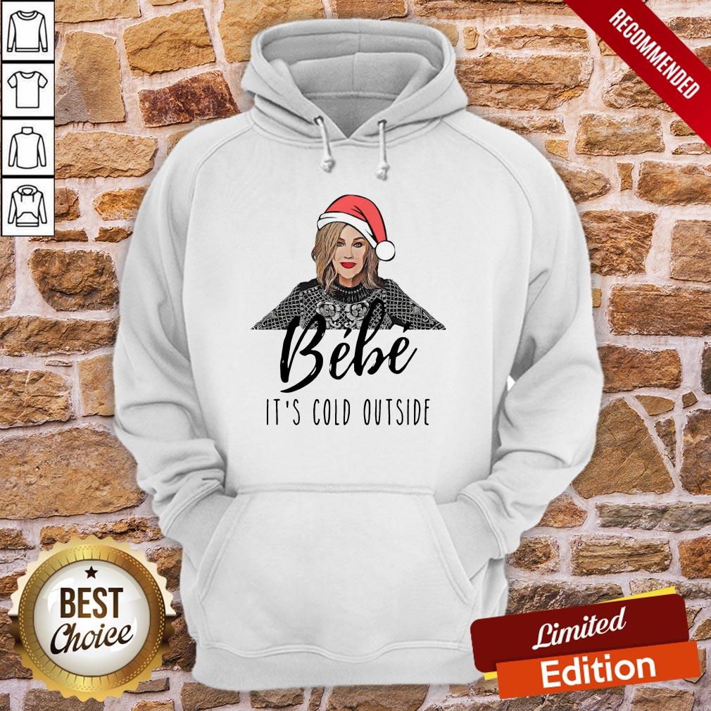 Funny Bébé It’s Cold Outside Christmas Shirt - Image 5