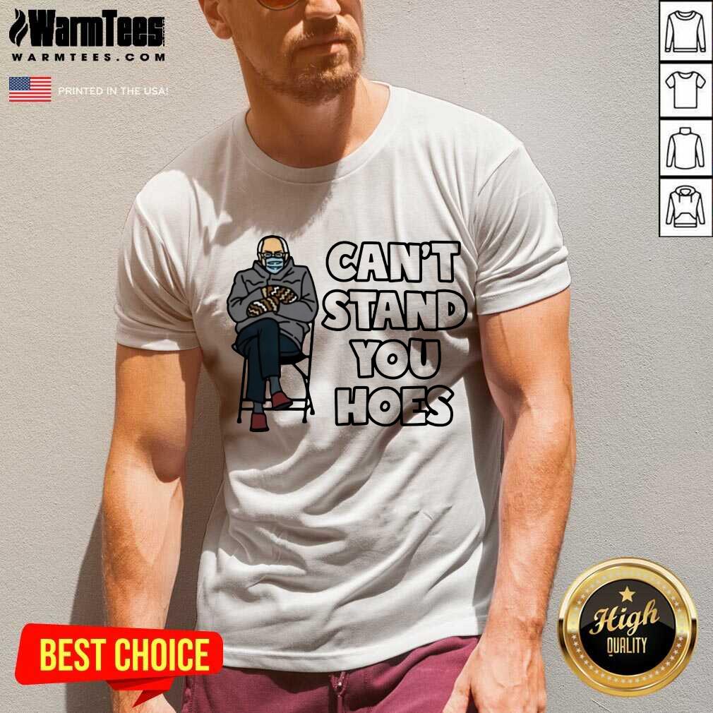 Funny Bernie Can’t Stand You Hoes Shirt - Image 5