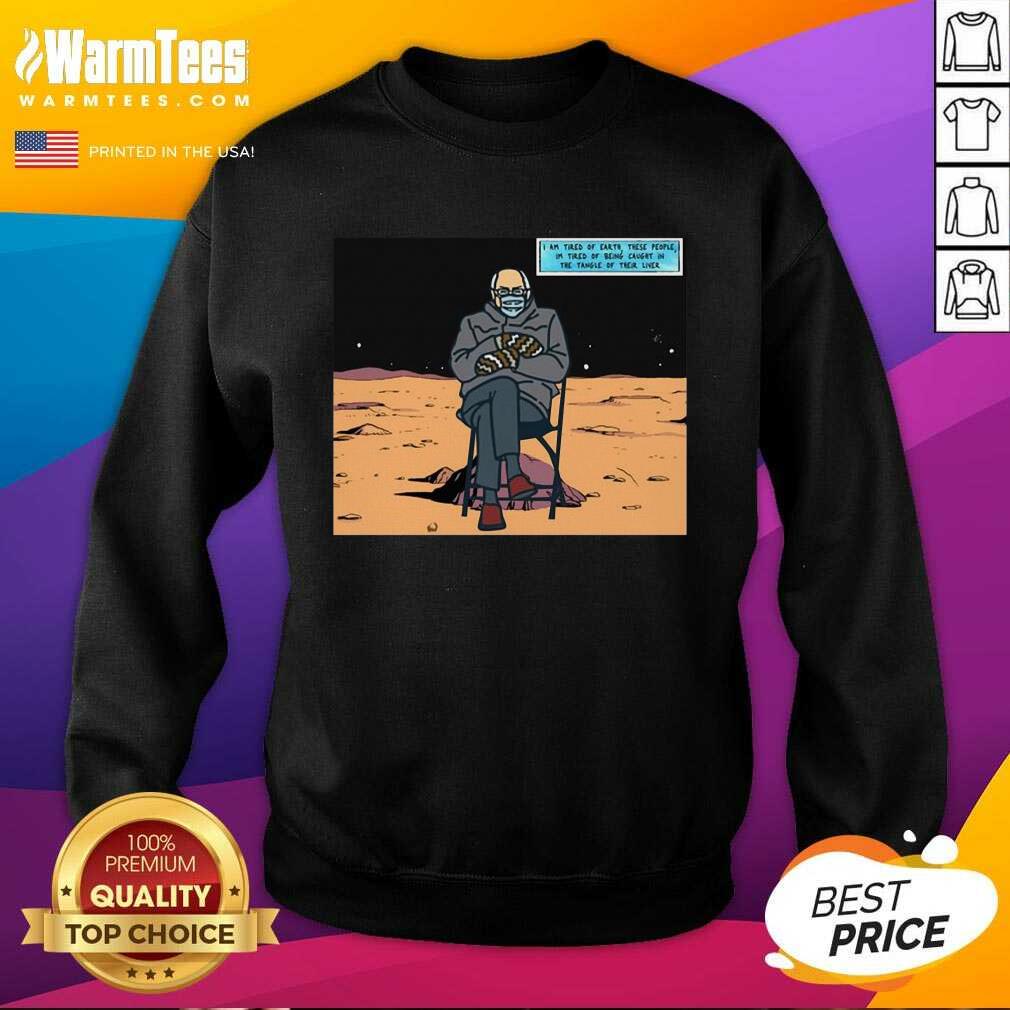 Funny Bernie Sanders Stonyhearted Funny In Enthronement 2021 Shirt - Image 3