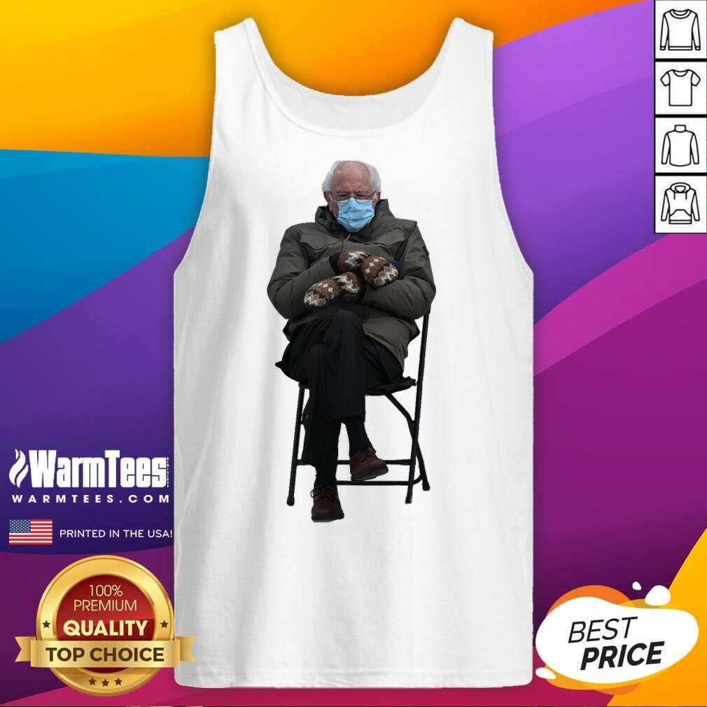 Funny Bernie Sanders’ Viral Inauguration Meme Is Now Immortalized In Shirt - Image 4