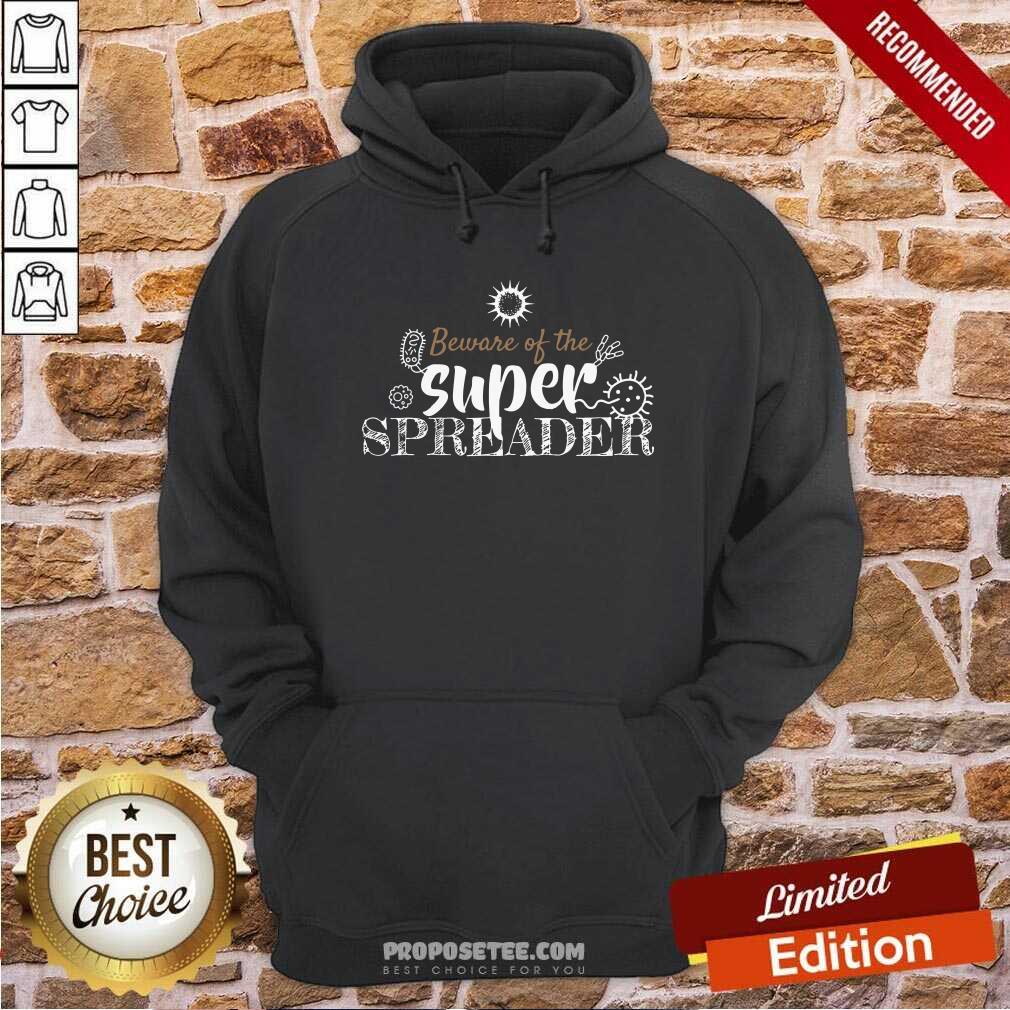 Funny Beware Of The Superspreader Corona Virus Costume Shirt - Image 2
