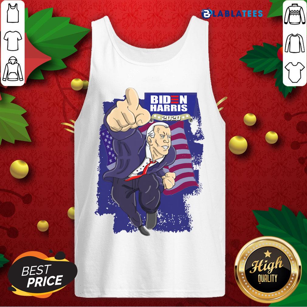 Funny Biden Harris 2020 American Flag Shirt - Image 4