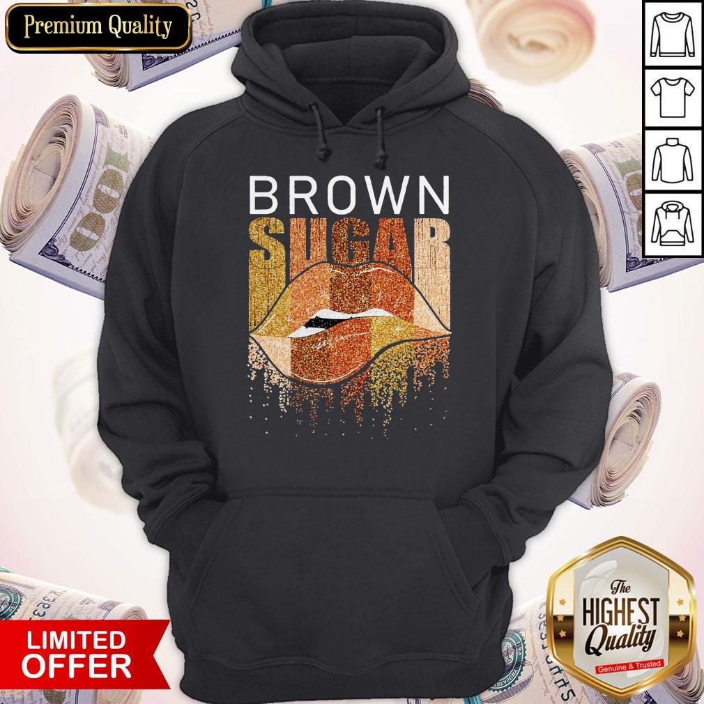 Funny Brown Sugar Lip Diamond Shirt - Image 4