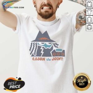 Alternative view of Funny Cason Wallace Oklahoma City Thunder NBA Cason The Joint Shirt