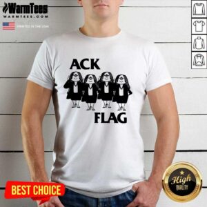 Funny Cathy Ack Flag Shirt