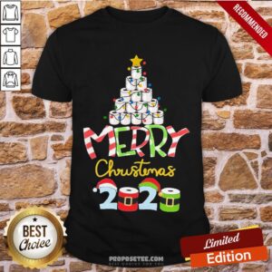 Funny Christmas 2020 Quarantine Toilet Paper Family Pajama Shirt