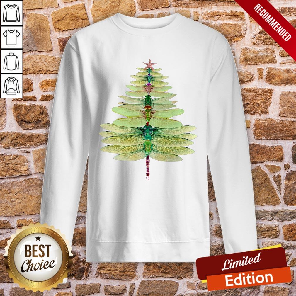 Funny Christmas Tree Print Shirt - Image 4