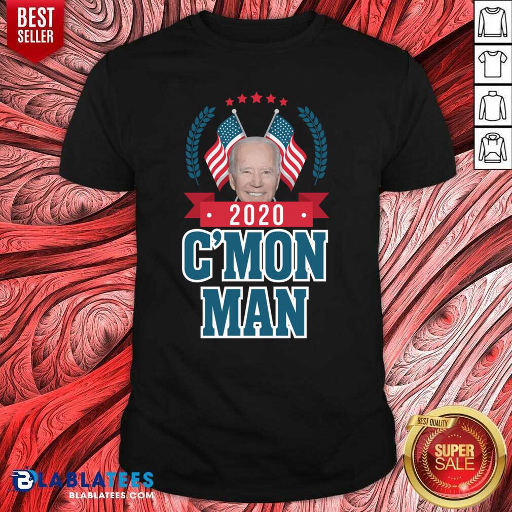 Funny C’mon Man Come On Joe Biden American Flag Shirt