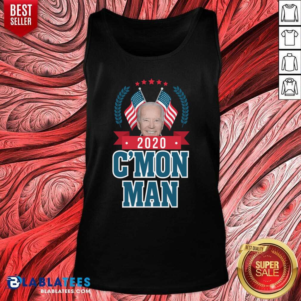 Funny C’mon Man Come On Joe Biden American Flag Shirt - Image 3