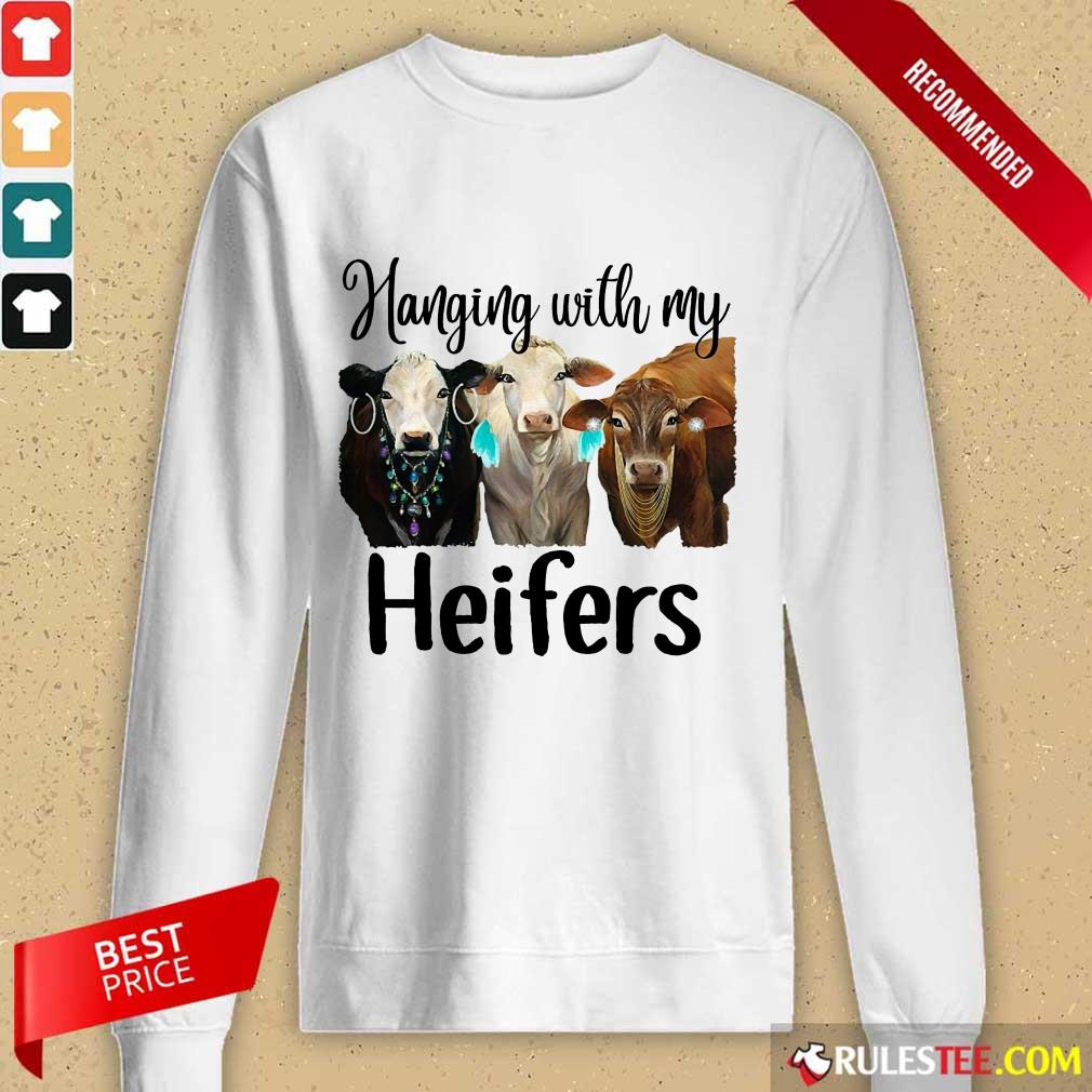 Funny Cow Hanging With My Heifers Shirt - Image 2