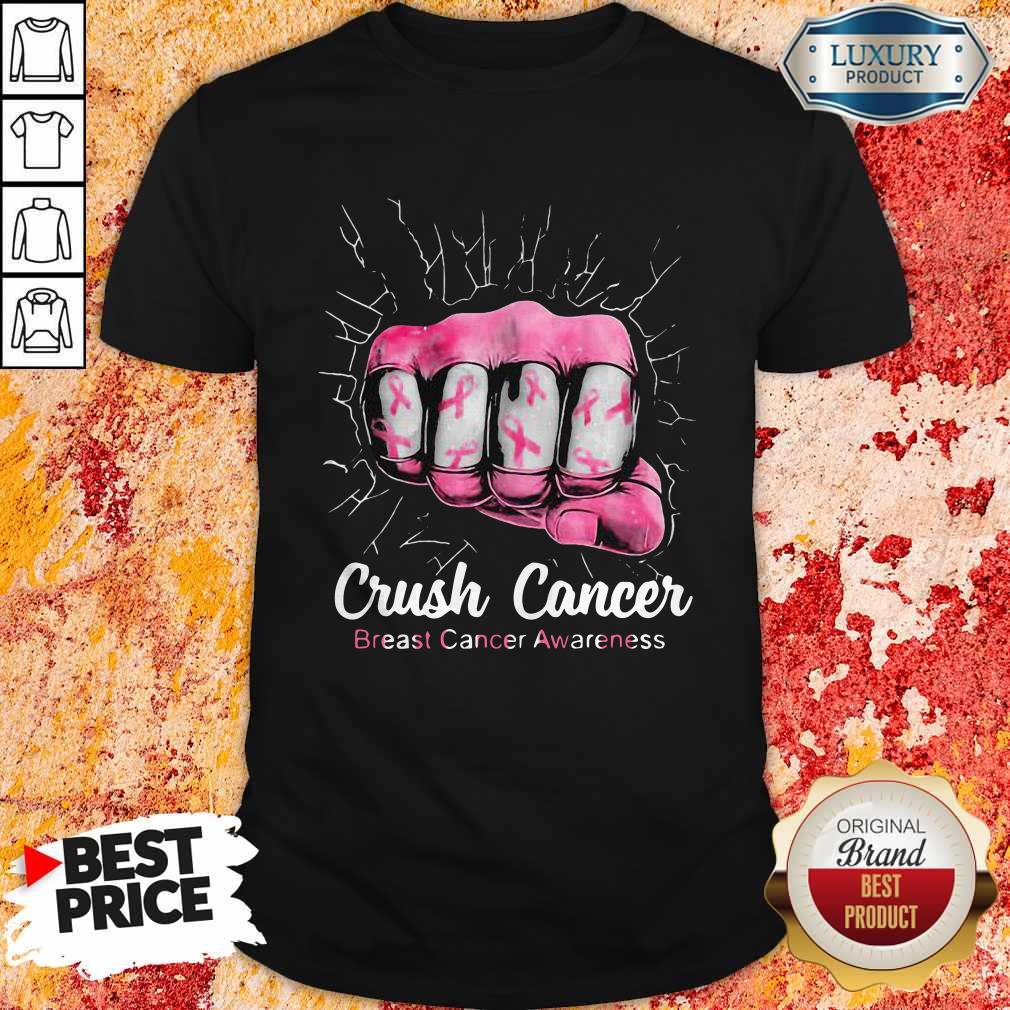 Funny Crush Cancer Breast Cancer Awareness Shirt