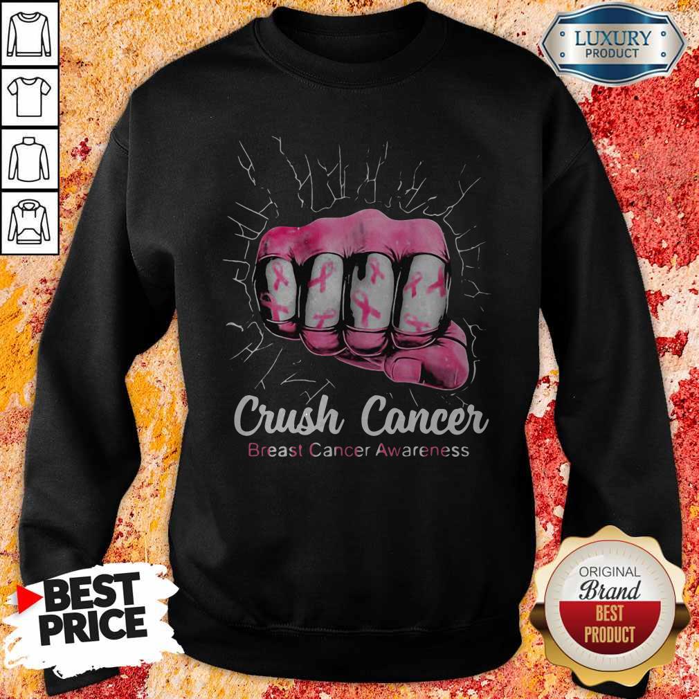 Funny Crush Cancer Breast Cancer Awareness Shirt - Image 4