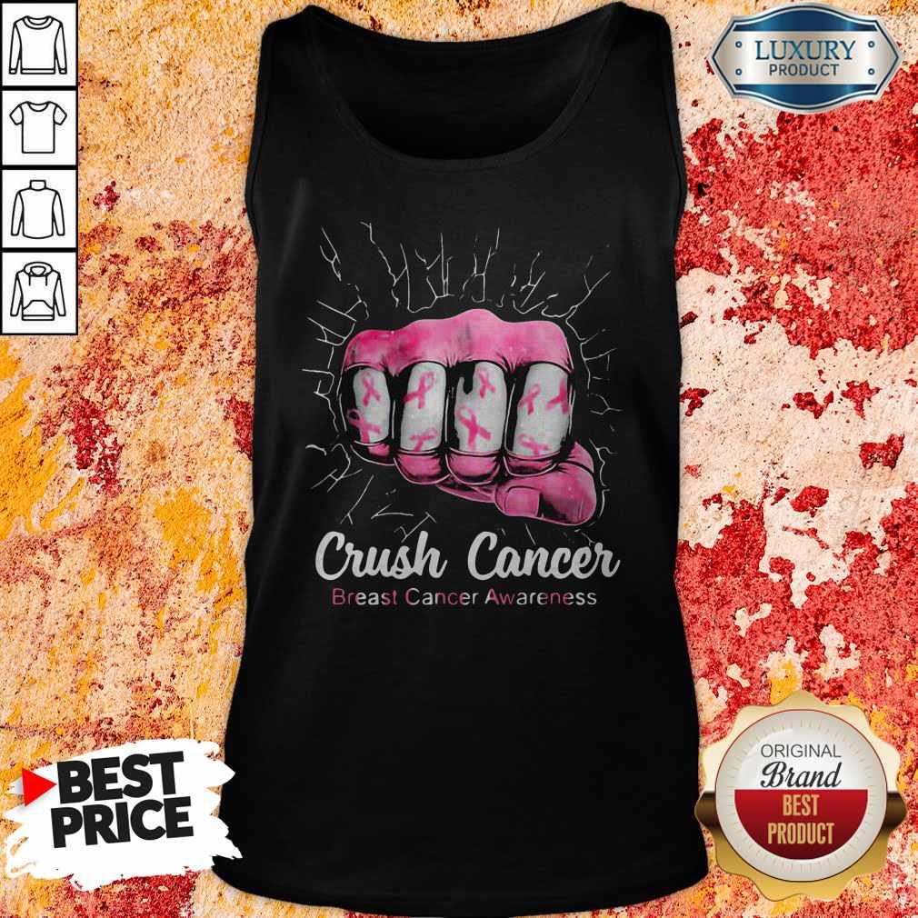 Funny Crush Cancer Breast Cancer Awareness Shirt - Image 3