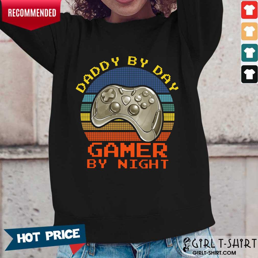Funny Daddy By Day Gamer By Night Shirt - Image 5