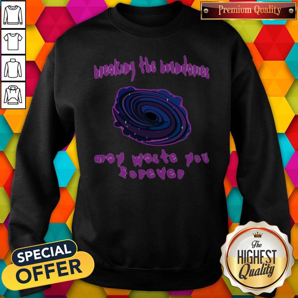Funny Dark Black Hole Dark Kids Shirt - Image 4