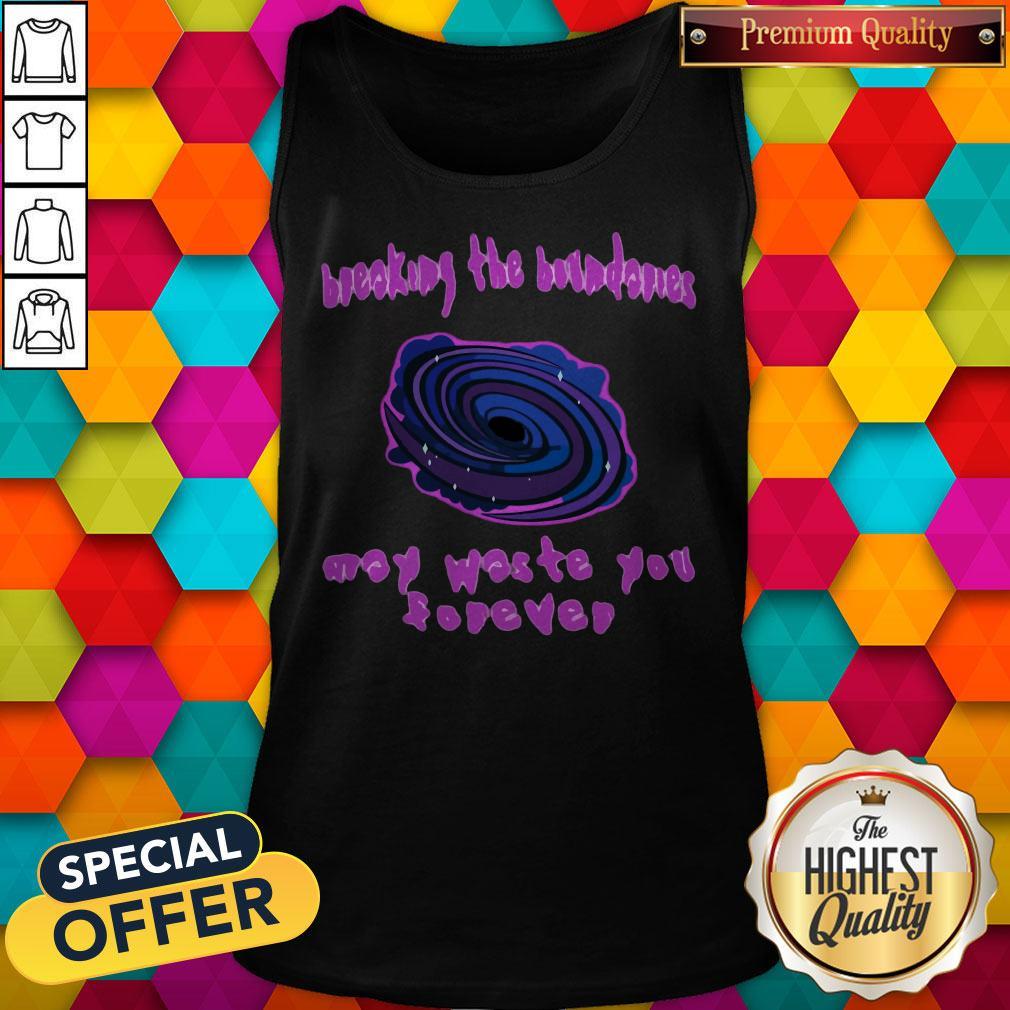 Funny Dark Black Hole Dark Kids Shirt - Image 3