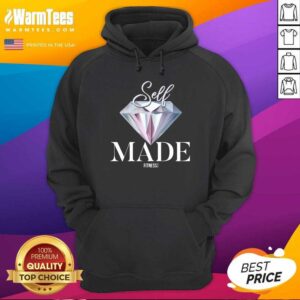 Alternative view of Funny Diamond Self Made Fitness Let Go Shirt