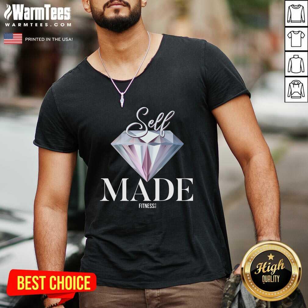 Funny Diamond Self Made Fitness Let Go Shirt - Image 5