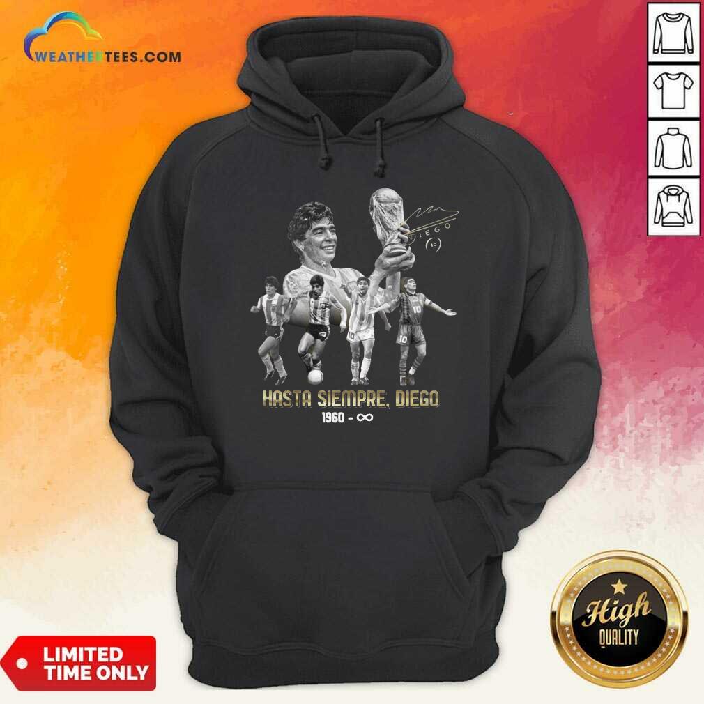 Funny Diego Maradona Hasta Siempre Diego 1960 Signature Shirt - Image 5