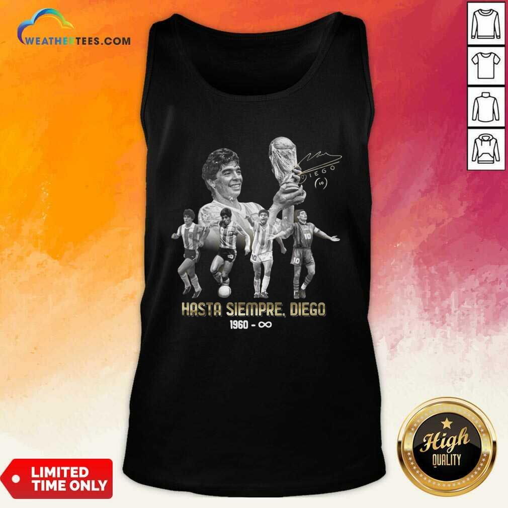 Funny Diego Maradona Hasta Siempre Diego 1960 Signature Shirt - Image 4