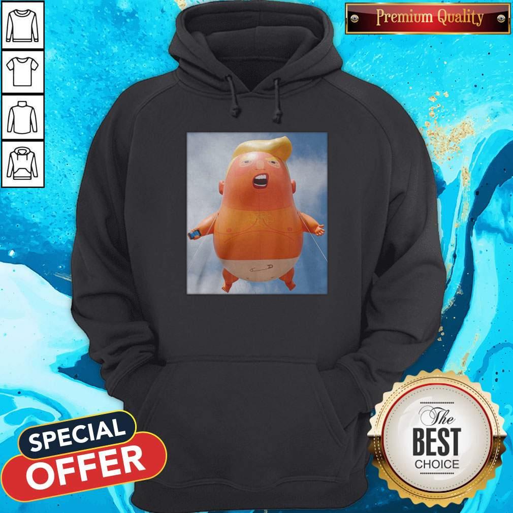 Funny Donald Trump Baby Balloon Shirt - Image 2
