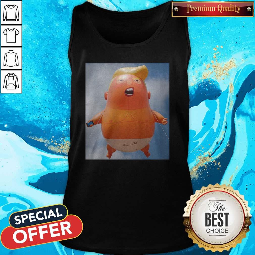 Funny Donald Trump Baby Balloon Shirt - Image 4