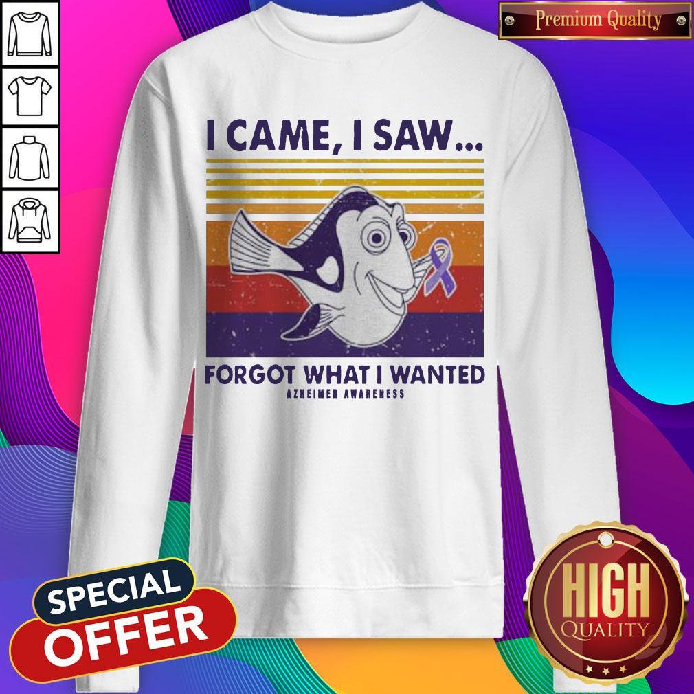 Funny Dory I Came I Saw I Forgot What I Wanted Vintage Shirt - Image 4