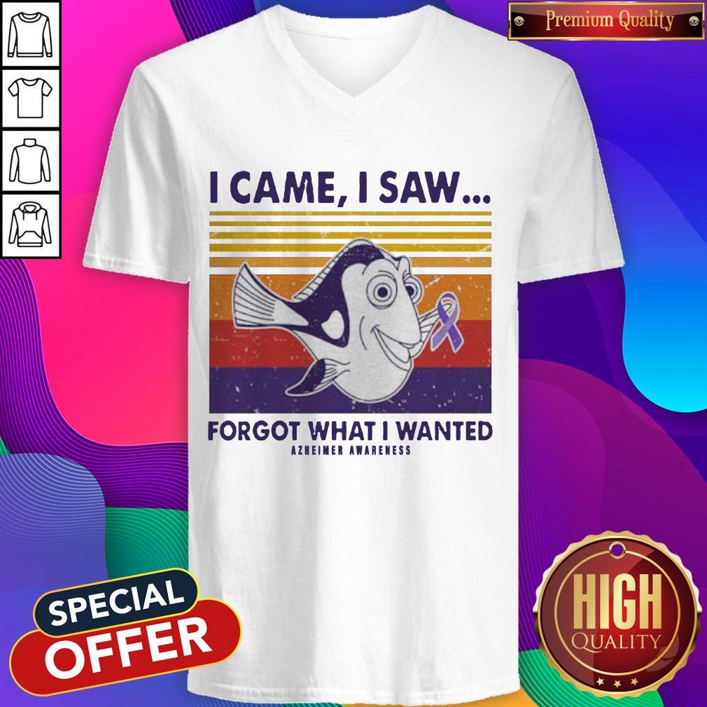 Funny Dory I Came I Saw I Forgot What I Wanted Vintage Shirt - Image 2