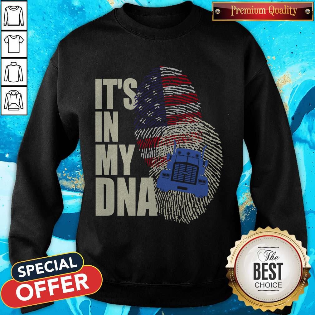 Funny Driver America It’s In My DNA Shirt - Image 4