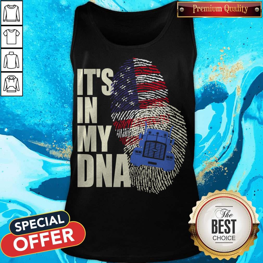 Funny Driver America It’s In My DNA Shirt - Image 3