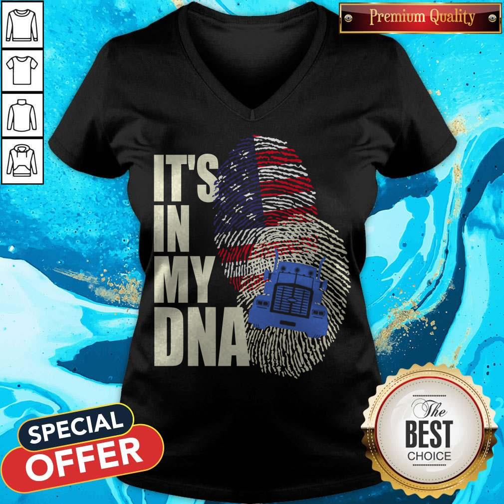 Funny Driver America It’s In My DNA Shirt - Image 2
