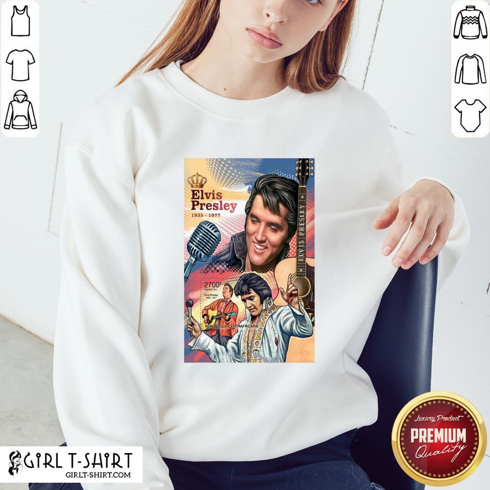 Funny Elvis Preslety 1935 1977 Poster Canvas Print King Shirt - Image 4