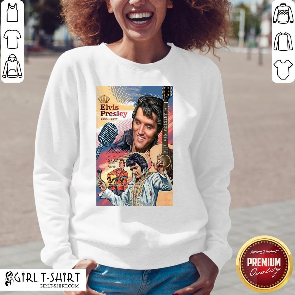 Funny Elvis Preslety 1935 1977 Poster Canvas Print King Shirt - Image 2