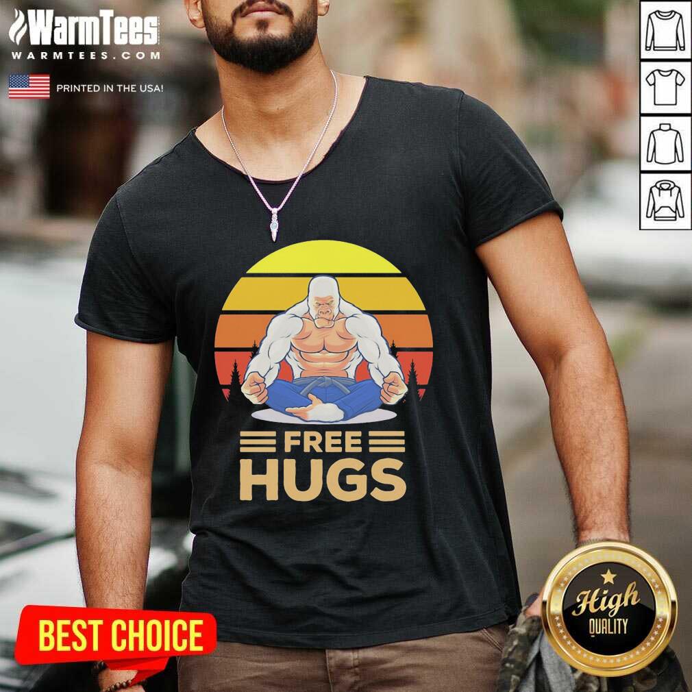 Funny Free Hugs Vintage Shirt - Image 5