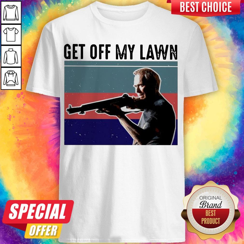 Funny Get Off My Lawn Vintage Shirt