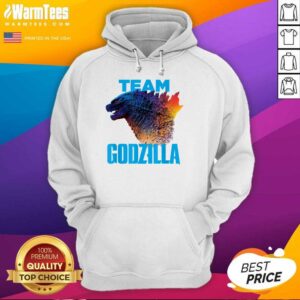 Alternative view of Funny Godzilla Vs Kong 2021 Godzilla Team Shirt