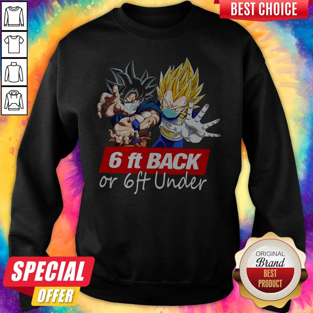 Funny Goku And Vegeta Face Mask 6ft Back 6 Ft Under Shirt - Image 4
