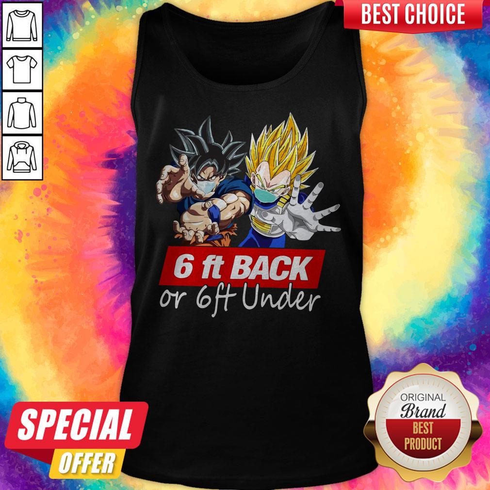 Funny Goku And Vegeta Face Mask 6ft Back 6 Ft Under Shirt - Image 3