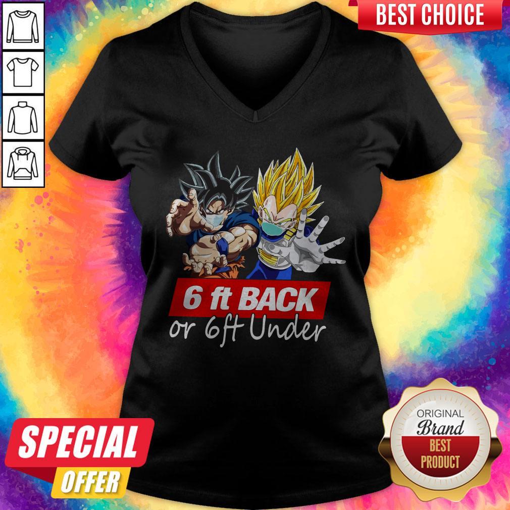Funny Goku And Vegeta Face Mask 6ft Back 6 Ft Under Shirt - Image 2