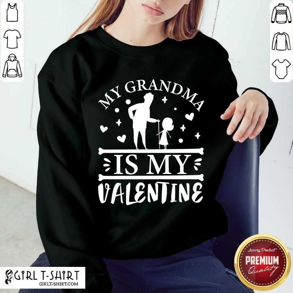 Funny Grandma Is My Valentine Shirt - Image 4