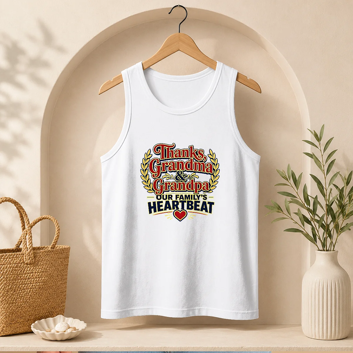 Funny Grandparents Day Typography Thanks For Family Gratitud Shirt - Image 6
