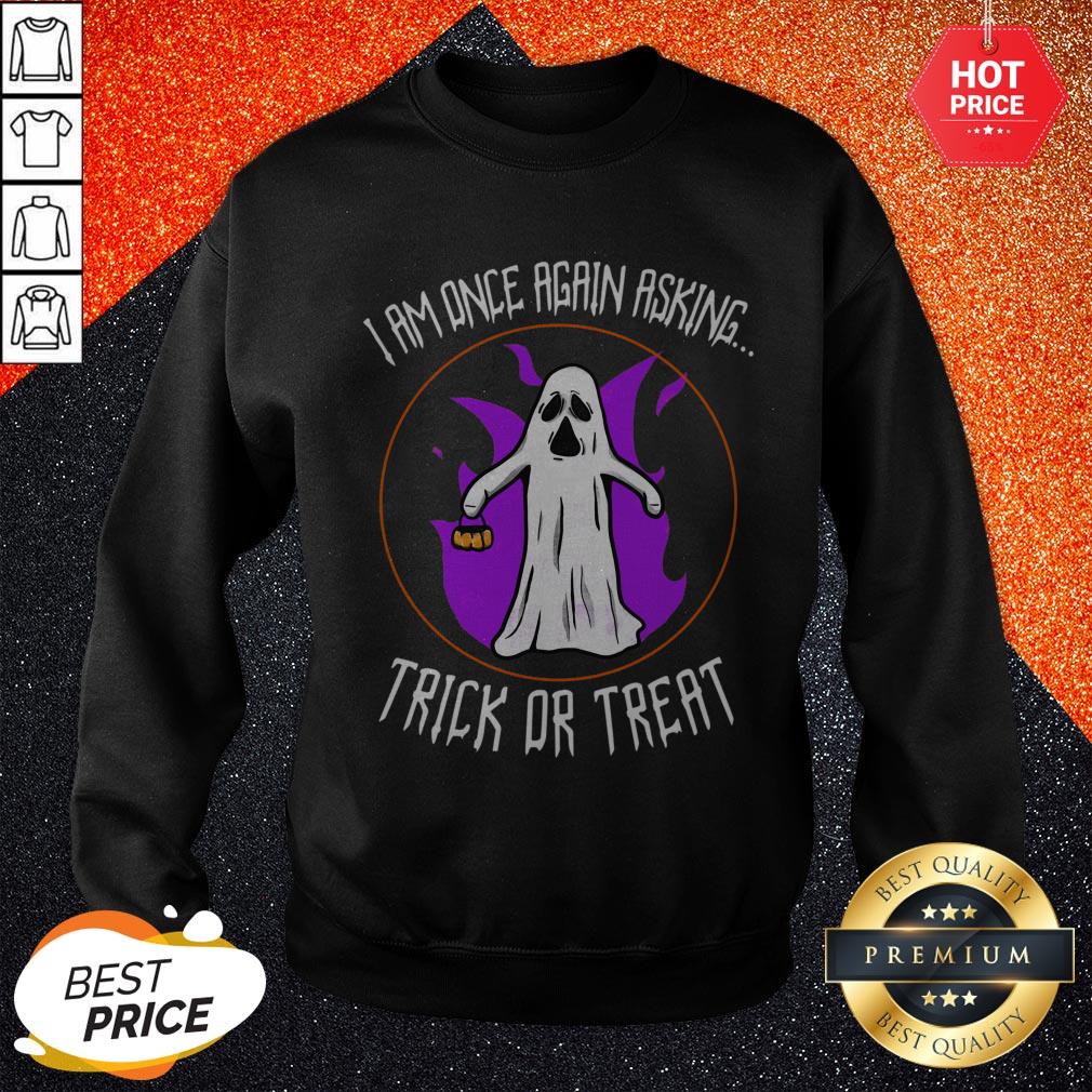 Funny Halloween Joke Meme Bernie Sanders Shirt - Image 4