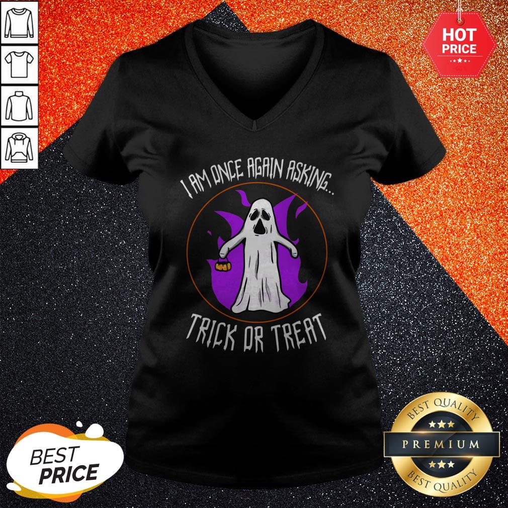 Funny Halloween Joke Meme Bernie Sanders Shirt - Image 2