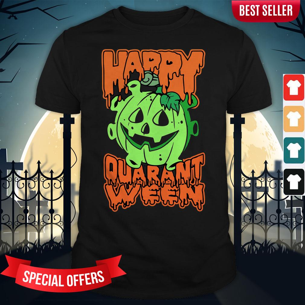 Funny Halloween Pumpkin Saying 2020 Spooky Quarantine Shirt
