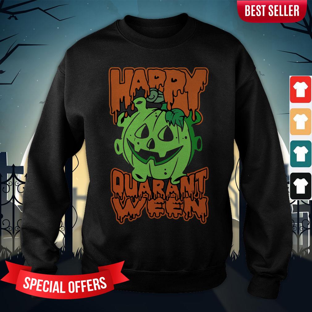 Funny Halloween Pumpkin Saying 2020 Spooky Quarantine Shirt - Image 4