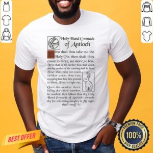 Funny Holy Hand Grenade Of Antioch Shirt
