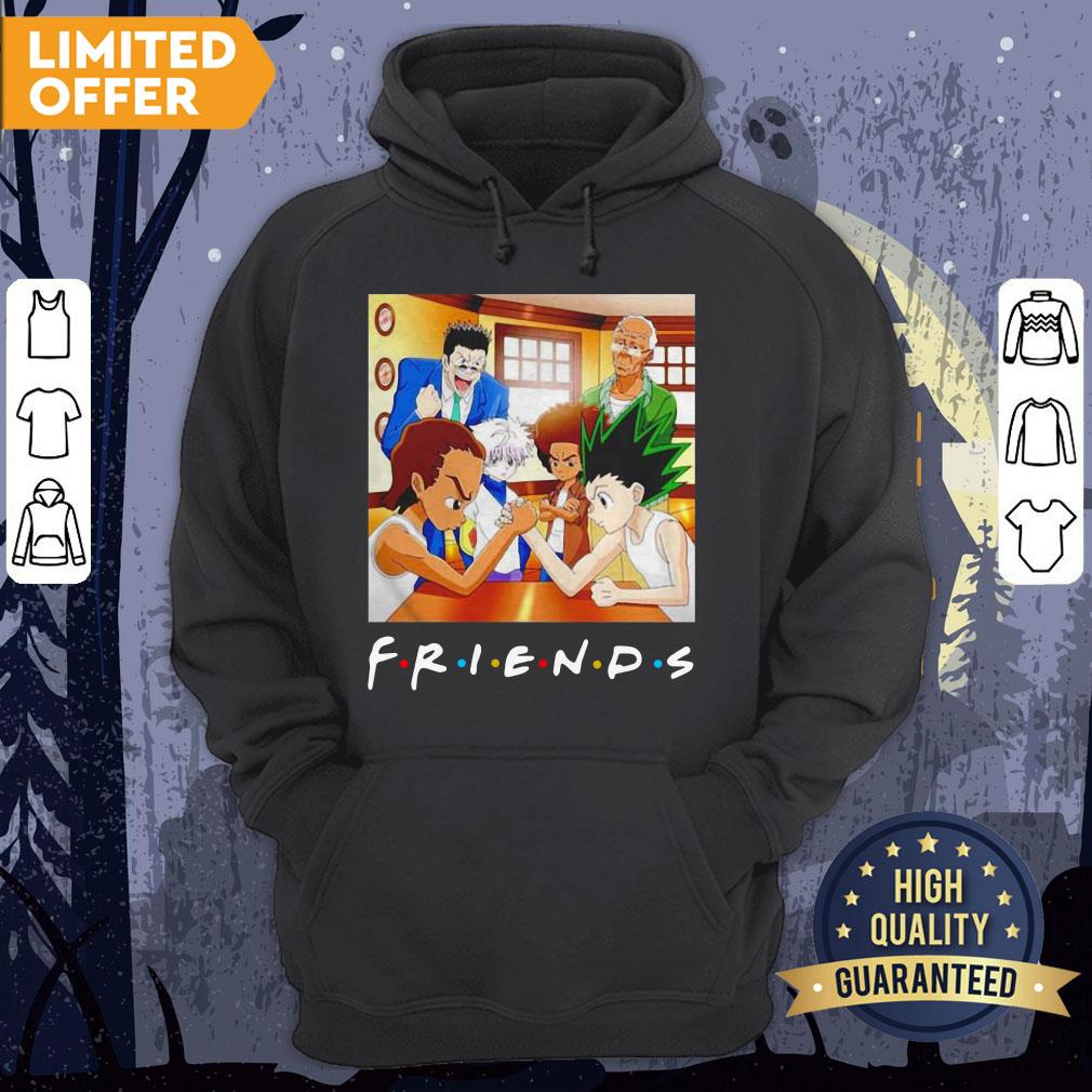 Funny Hunter X Boondocks Friends Tv Show Shirt - Image 5